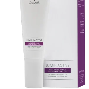 GERARD’S Luminactive BAKUCHIOL 1.0% + RESVERATROL 1.0% Интенсивный лифтинг и регенерация Крем для лица – spf 30 , 50ml