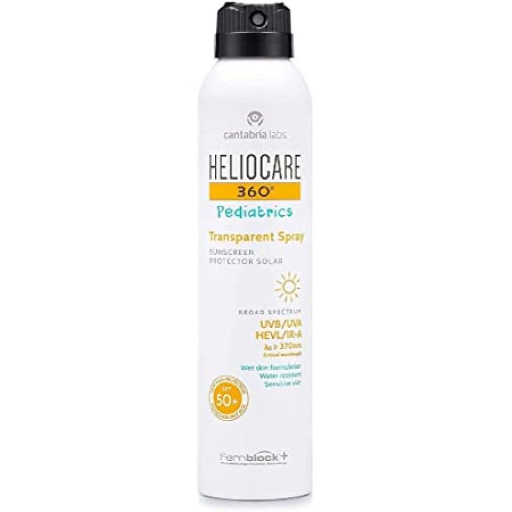 HELIOCARE Pediatrics Transparent SPRAY Солнцезащитный спрей для детей с SPF 50+, 200 мл HELIOCARE Pediatrics Transparent SPRAY Солнцезащитный спрей для детей с SPF 50+, 200 мл