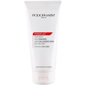 PODOPHARM PODOFLEX Ointment For Cracked And Callused Skin On The Feet Мазь для потрескавшейся кожи с 25% мочевиной, 100 мл